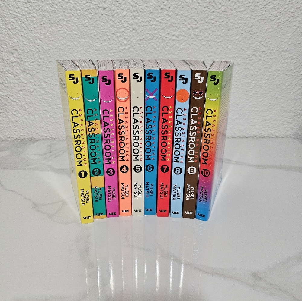 assassination classroom 1-10. New/unread.